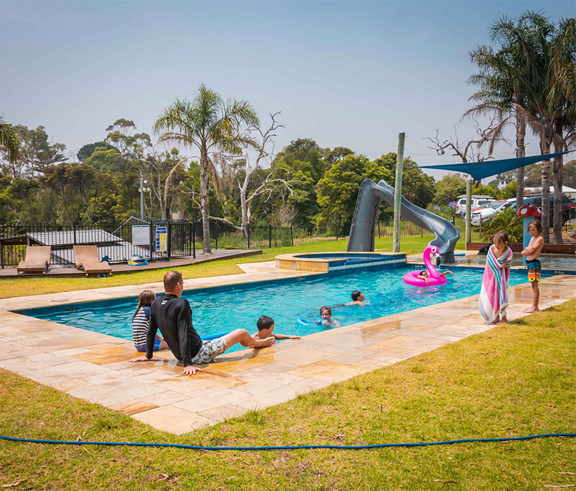 giant outdoor pool